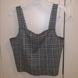 American Eagle Plaid Tank